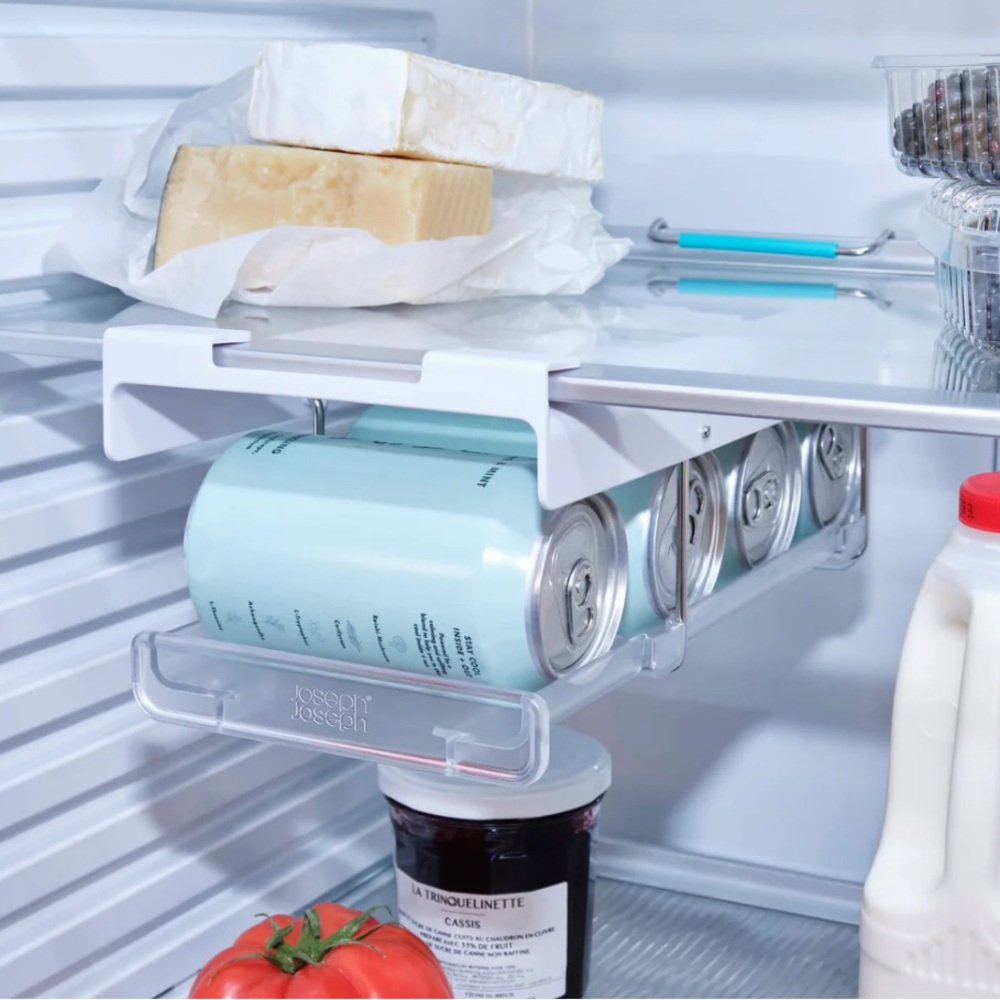 Joseph Joseph Fridge Can Organizer - White